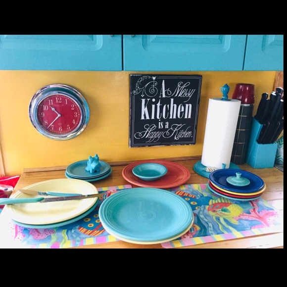 🌻 MOSAIC VINTAGE CHARMING OOAK  w/Handles  CHEERFUL YELLOW & PINK - Picture 4 of 14